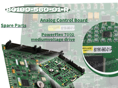 PowerFlex 7000 Sürücüler için 80190-560-01-R Analog Kontrol Kartını Anlama