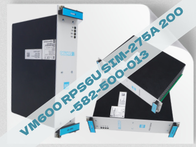 VIBRO METER VM600 RPS6U SIM-275A 200-582-500-013 Güç Kaynağı Modülü