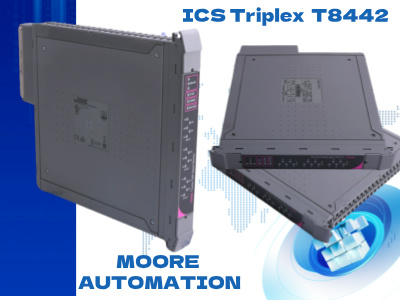 ICS Tripleks Güvenilir TMR Hız Monitör Modülü T8442