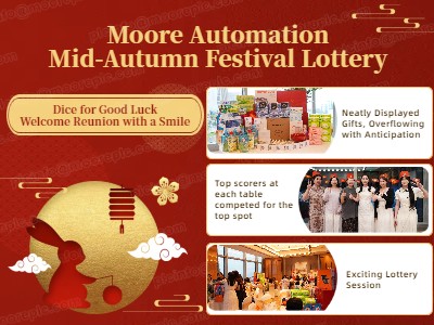 Şans Getiren Zarlar, Gülümseyerek Karşılanan Buluşma – Moore Automation'ın Sonbahar Ortası Festivali Piyangosu