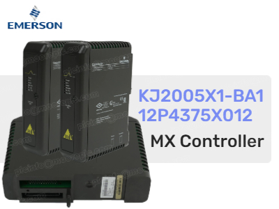 Emerson KJ2005X1-BA1 (12P4375X012): DeltaV Sistemleri için Yüksek Performanslı MX Kontrol Cihazı